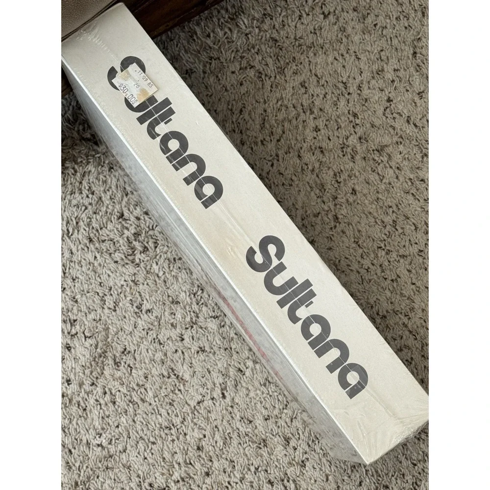 Vtg Sultana Latch Hook Kit Rock-A-Bye Santa‎ #79107 20x27 Sealed 1985